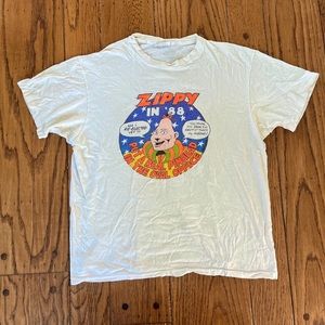 Original vintage Zippy tee shirt Bill Griffith Last Gasp 1988